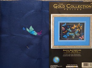 Exotic Butterflies kit by Dimensions.